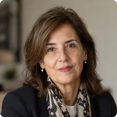 Retrato de Lucía Serrano, responsable editorial